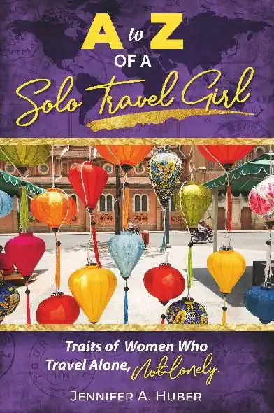 Free Shipping A to Z of a Solo Travel Girl: Traits of Women Who Travel Alone, Not Lonely -Bonus Word Searches