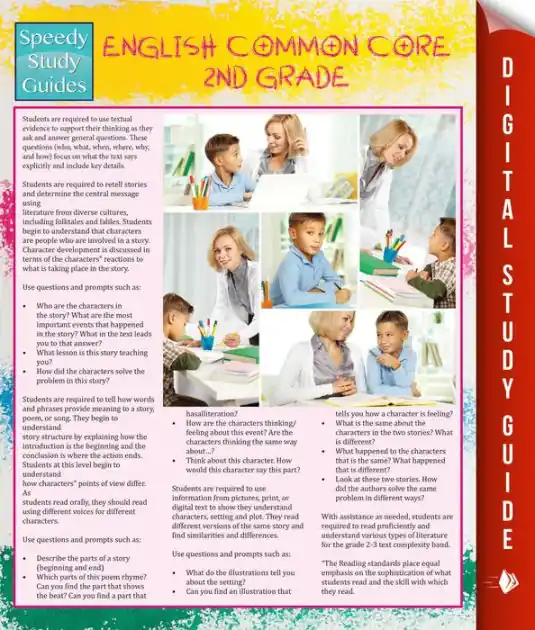 English Common Core 2nd Grade (Speedy Study Guide) Deal