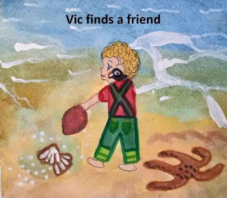 Vic finds a friend Genuine